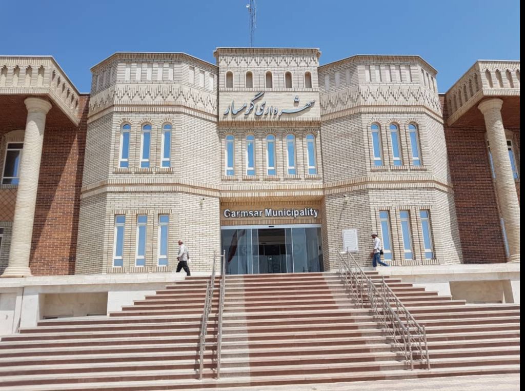 کنترل هوشمند اتاق سرور شهرداری گرمسار